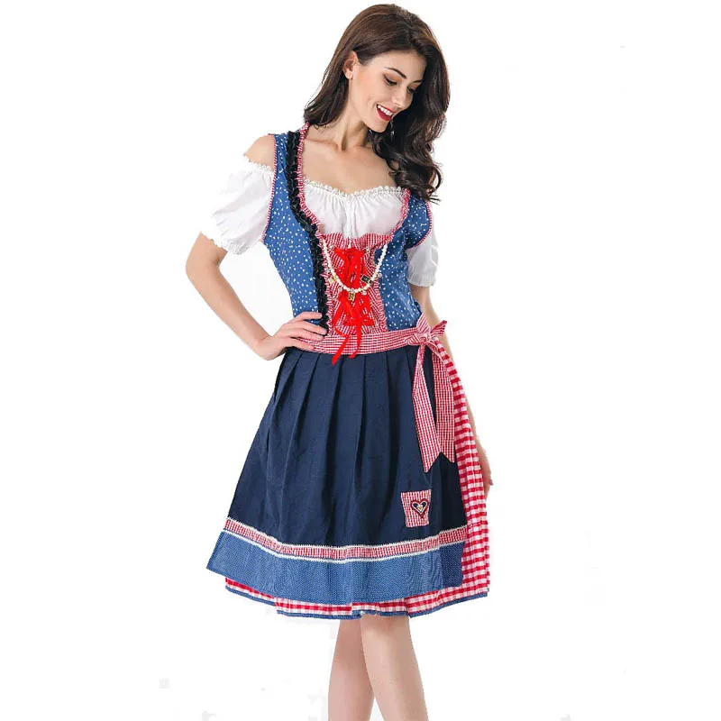 Tivate пиво oktoberfest девушка костюм горничной вонь французский баварский Винтаж