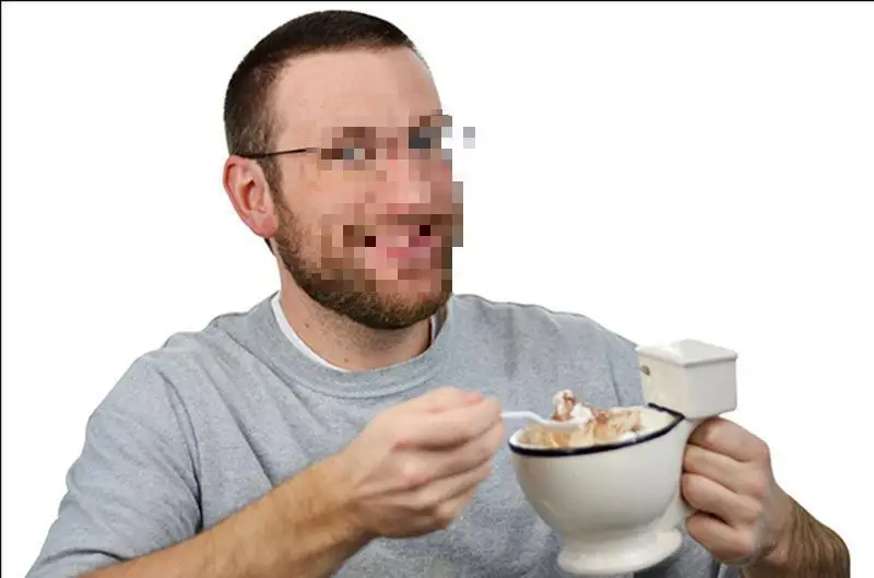 Новинка 2019 креативная забавная керамическая чашка для туалета кружка с ручкой 300