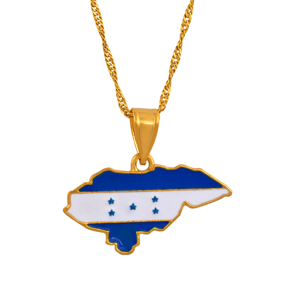 Женский кулон в форме флага золотой флага|Ожерелья с подвеской| |