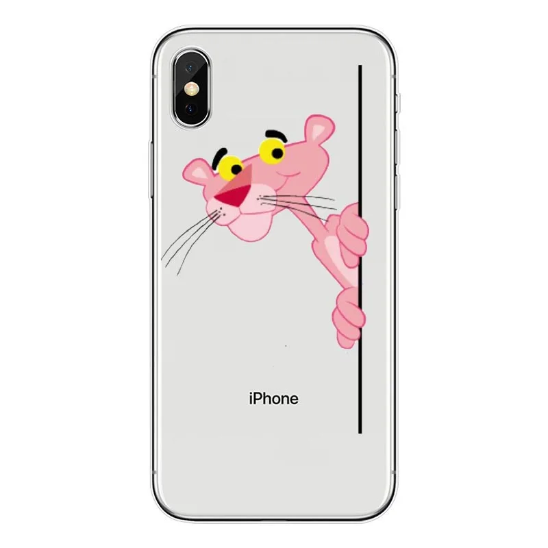 Seracase розовый пантера Прекрасный Сотовый Телефон Силиконовый ТПУ чехол для iphone XS
