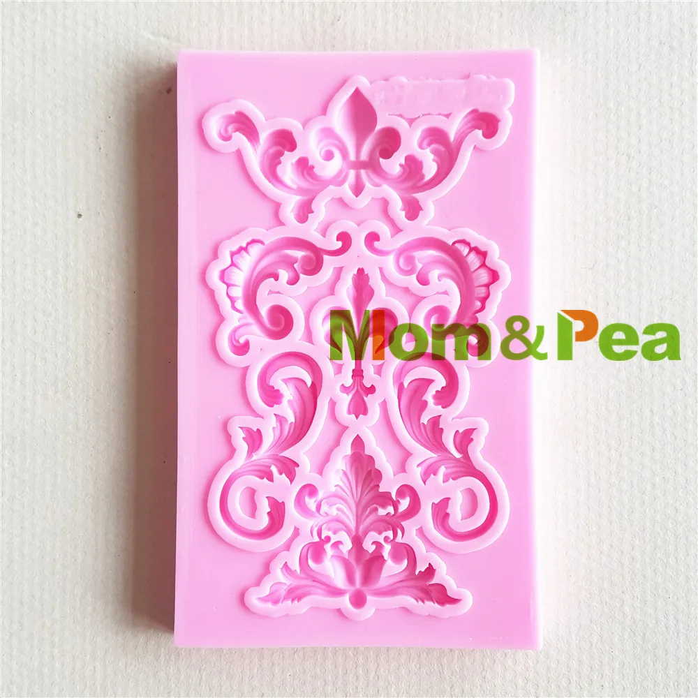 Силиконовая форма Mom & Pea MP165, бесплатная доставка, украшение для торта, 3D форма для мастики, мыла, пищевой класс