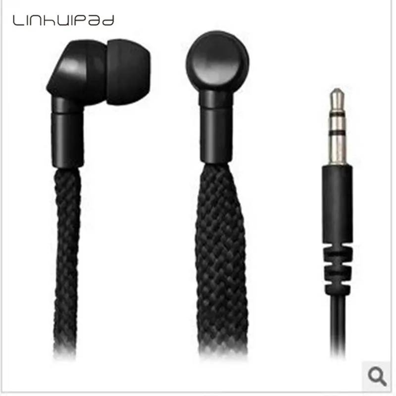 Бесплатная доставка наушники вкладыши Linhuipad стерео шнурки 3 5 мм 1