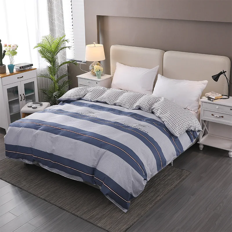 Мультфильм Звездное серии хлопок Пододеяльник Твин Полный queen king size кашне крышка с застежкой-молнией 1 шт. двойной пододеяльник#/L