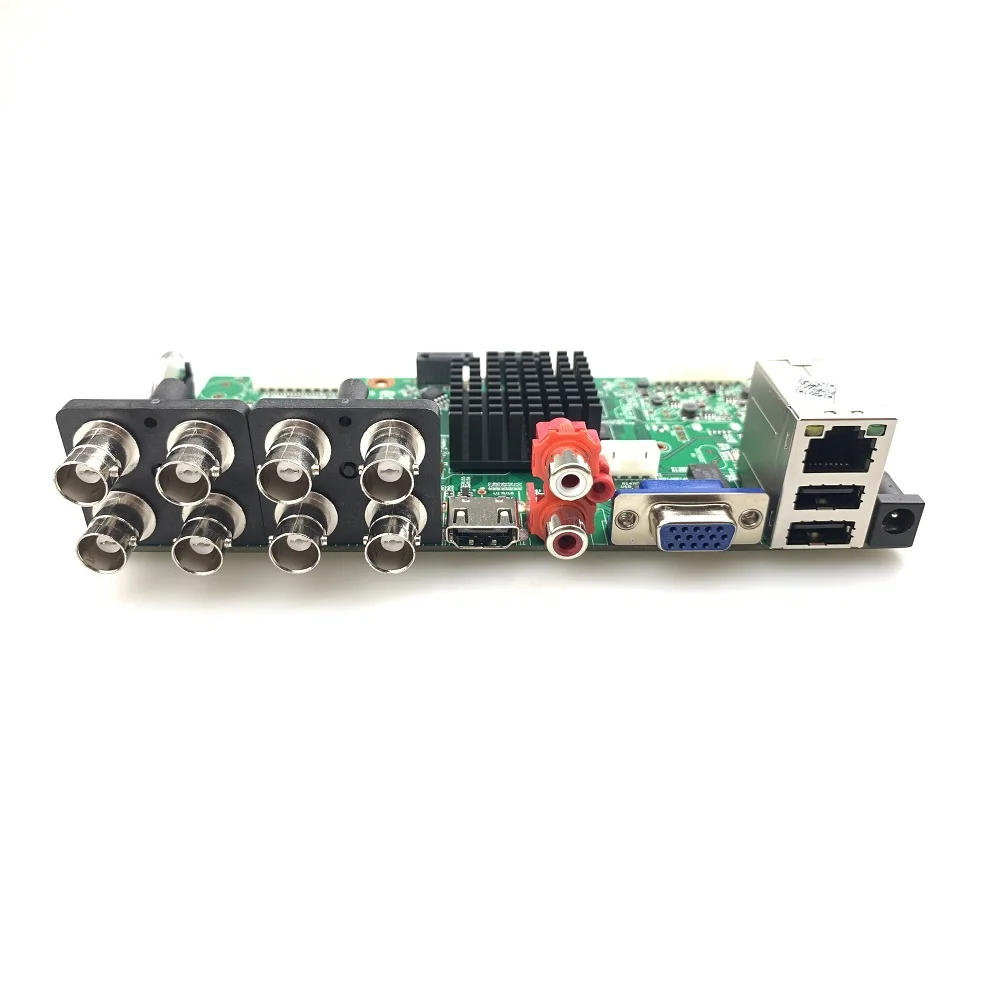 H.265 видеомагнитофон основная плата 8CH 5MP AHD/TVI/CVI/CVBS/NVR 5в1 XM AHB8008R-GS DVR основная