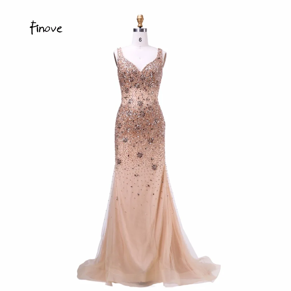 Длинные вечерние платья 2019 новые официальные Высококлассные сексуальные с v