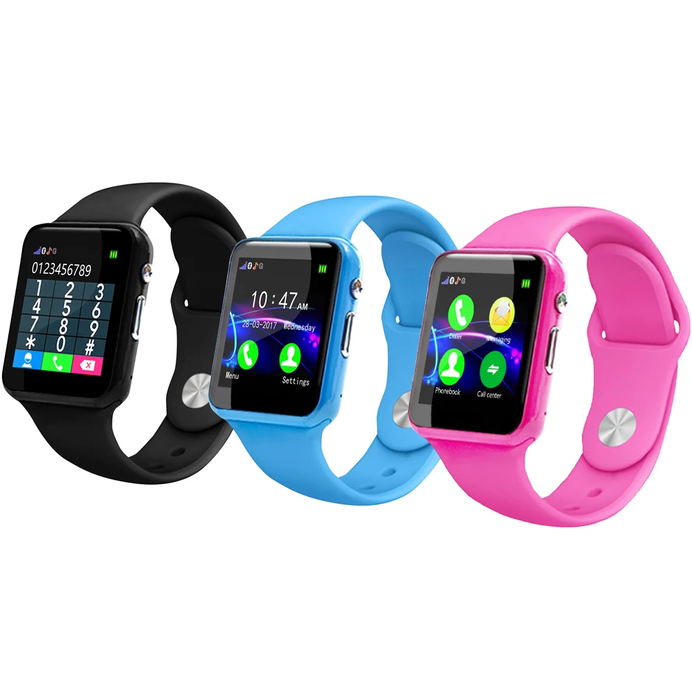 Новейший детский смарт-телефон с часами Bluetooth Вызов сообщения наручные часы HD