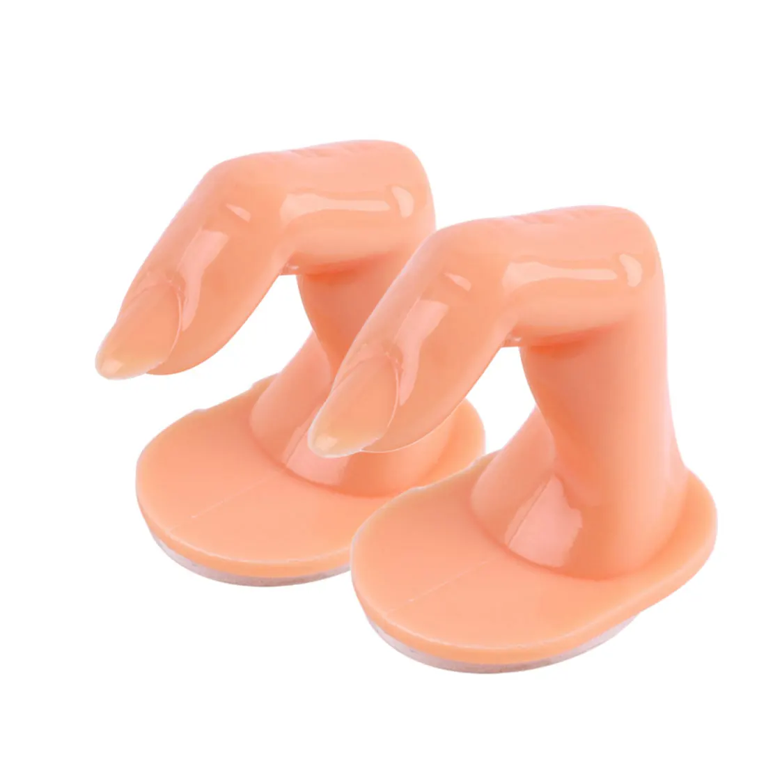 2 шт. накладные ногти для обучения Нейл арту|fake hand|manicure salonsalon tools |