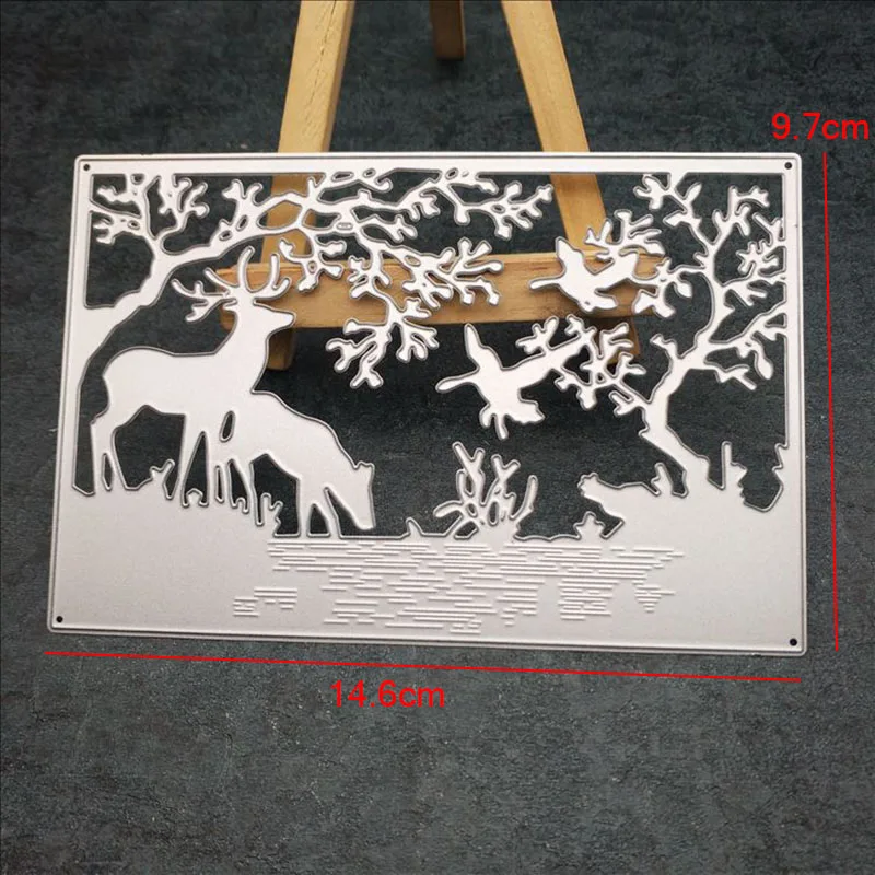 Новое поступление металлические штампы с изображением елки рождественского