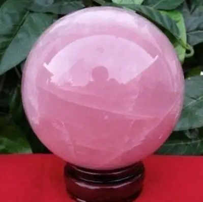 WBY + 914 КРАСИВЫЙ ПРИРОДНЫЙ розовый кварц хрустальный шар ball 60 мм | Дом и сад