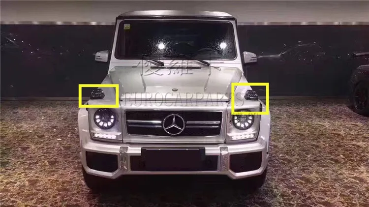 G class w463 светодиодный сигнальный фонарь для G class w463 G350 G400 G500 G55 G63 G65 передний светодиодный дневной ходовой фонарь