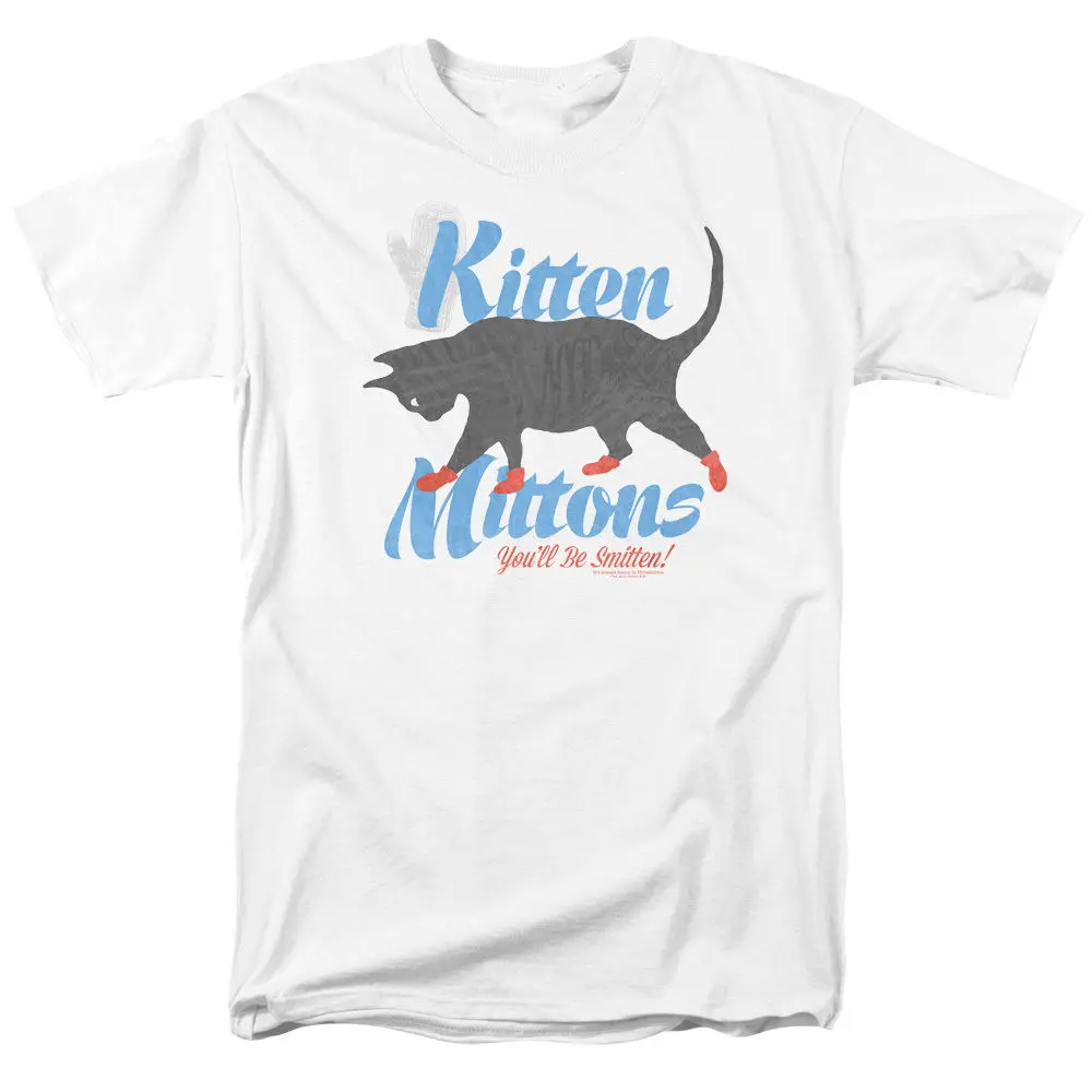 Возьмите это солнечный в котенок mittons взрослых Футболка Для Мужчин's Рубашки