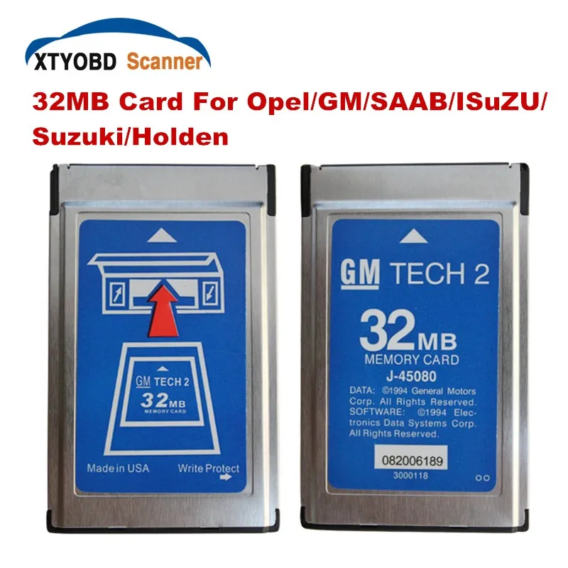 Недавно прибыл Gm Tech2 Карта С 6 Программное Обеспечение 32 МБ Карты для GM