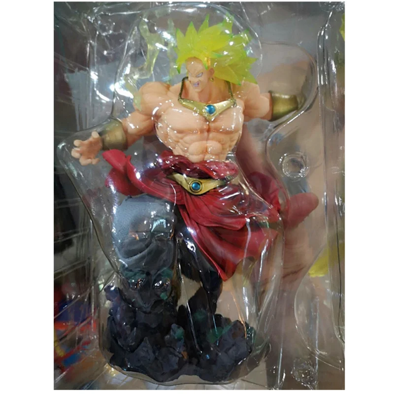 23 см Драконий жемчуг Супер Saiyan Brolly ПВХ Модель Коллекционная Фигурка Статуэтка из