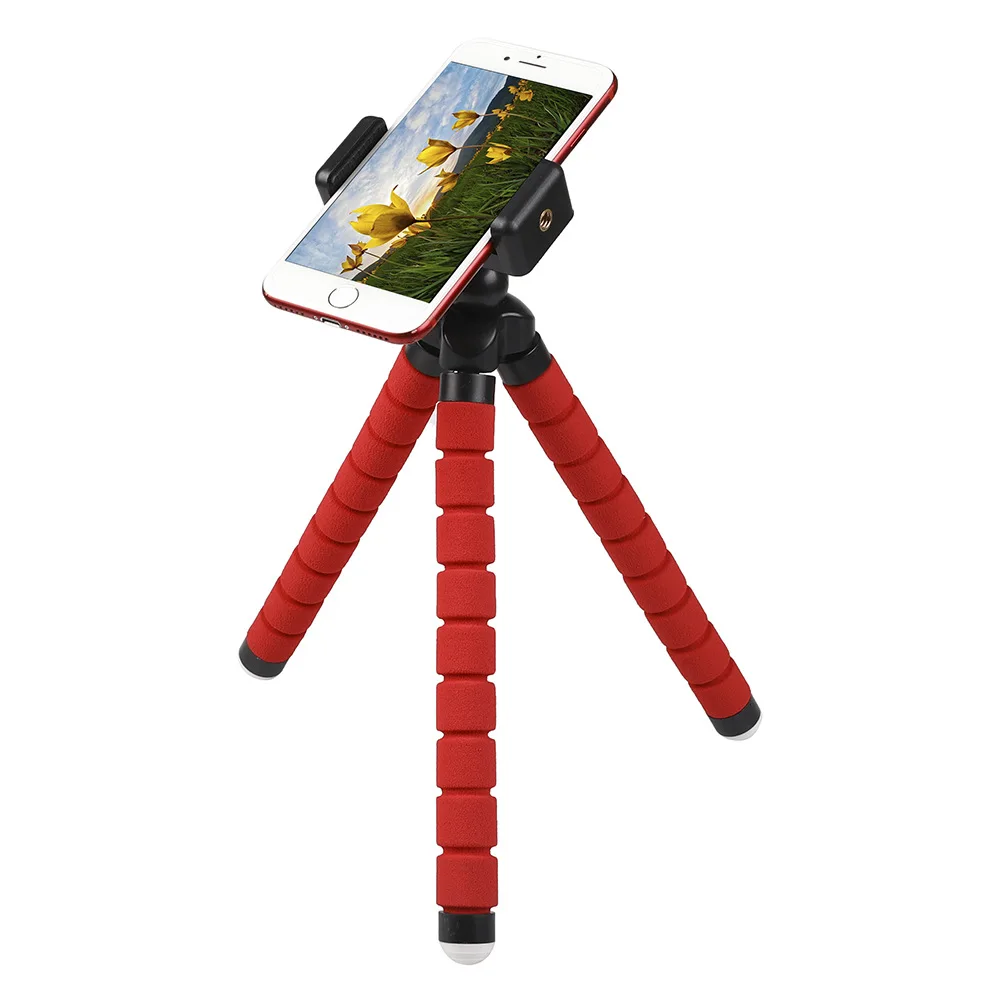 JKING Гибкая Губка Осьминог Мини штатив с Bluetooth пульт дистанционного спуска затвора