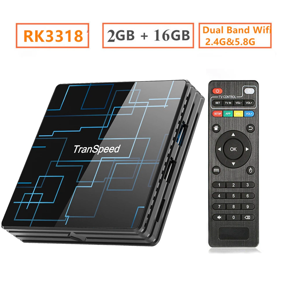 2G 16G TV BOX Android 9,0 ТВ приставка Google голосовой помощник RK3318 4K 3D Ultra 4G 64G Wifi Bluetooth Play Store Бесплатные приложения телеприставка - Цвет: 2G 16G TV BOX