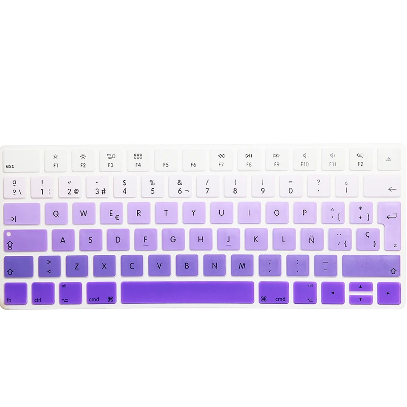 Силиконовая накладка на клавиатуру с испанским языком для Apple Magic Keyboard