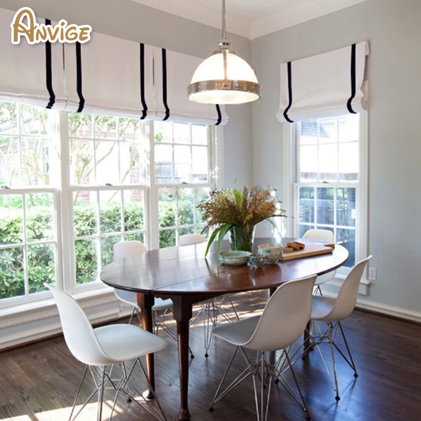 Современные римские занавески в американском стиле легко устанавливаемые