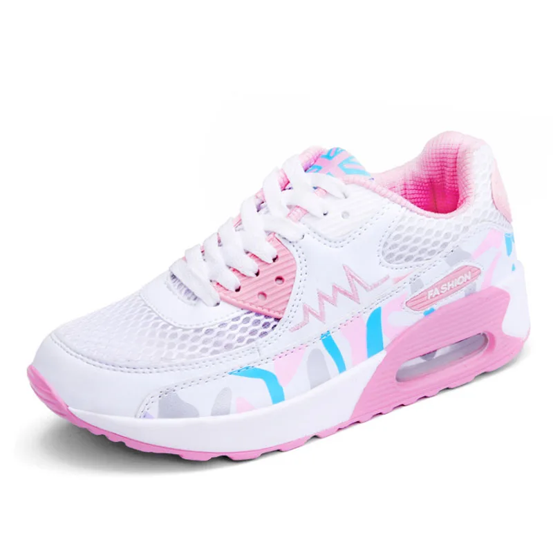 baifen VTOTA/Модные женские кроссовки на платформе; tenis feminino; женские ботинки на танкетке; Basket Femme; кроссовки на массивном каблуке; женские кроссовки - Цвет: baifen