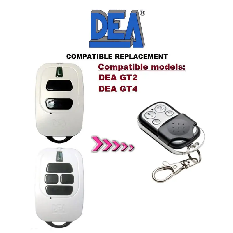 DEA MIO GT2 GT4 Rolling Code совместимый пульт дистанционного управления 433 92 МГц очень |