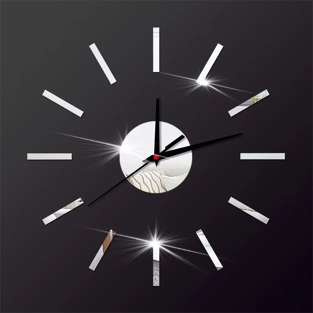 Винтажные настенные часы DIY современный дизайн бесшумные для гостиной домашний