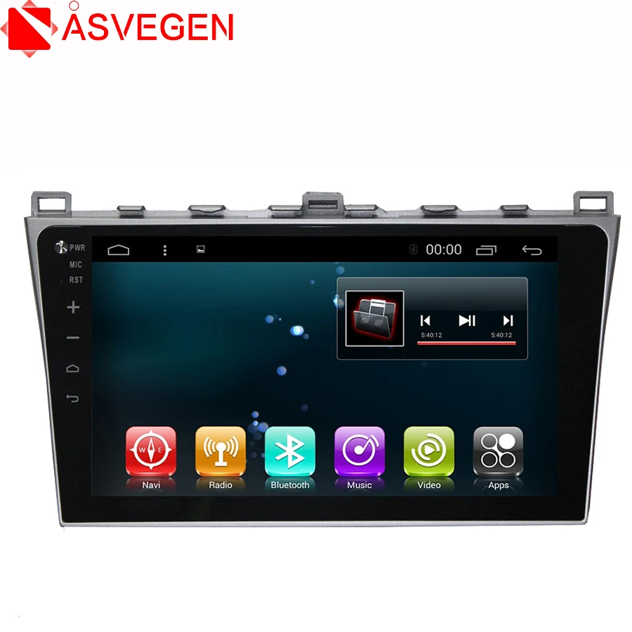 

Asvegen RAM2+32 12.1 inch Android 7.1 Quad Core Car Auto WIFI Radio Multimedia Player GPS Navigation For Mazda 6 Summit 2009