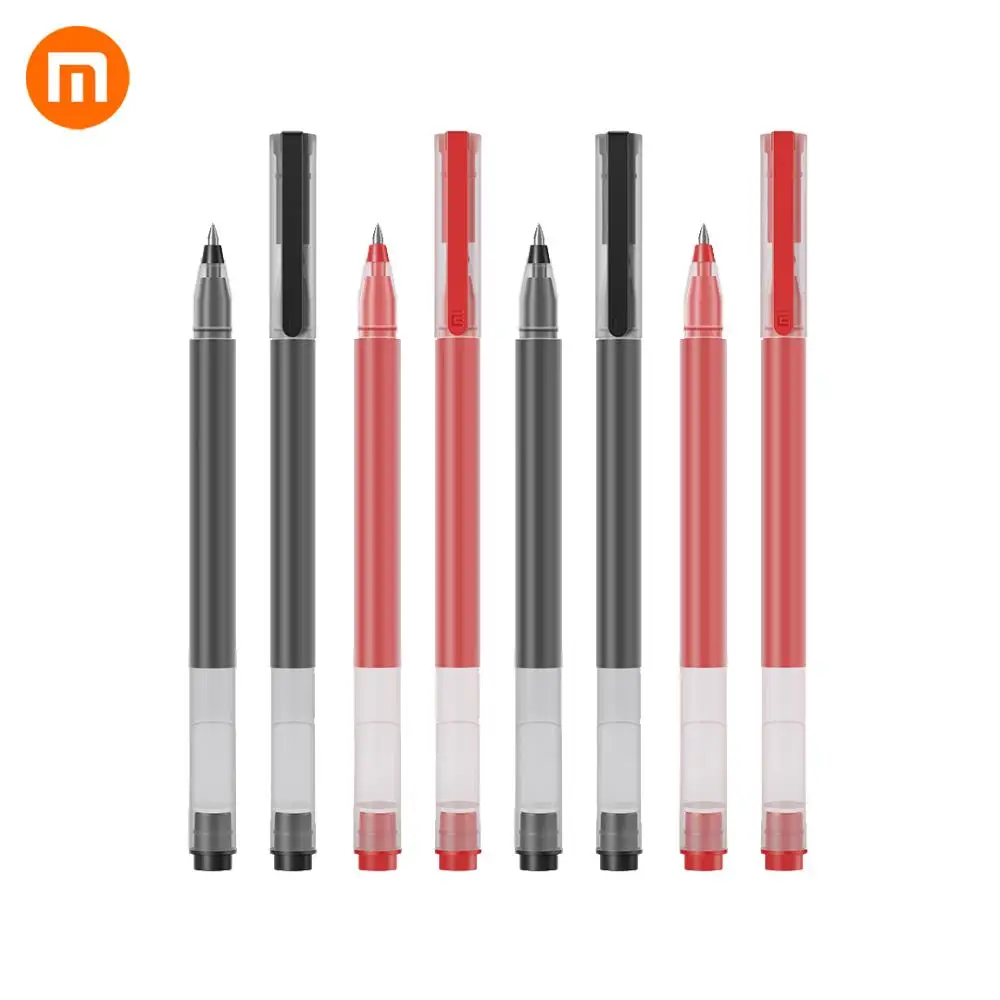 Оригинальный Xiaomi Mijia Sign Pen MI 0 5 мм ручка для подписи гладкая Швейцария Refill MiKuni