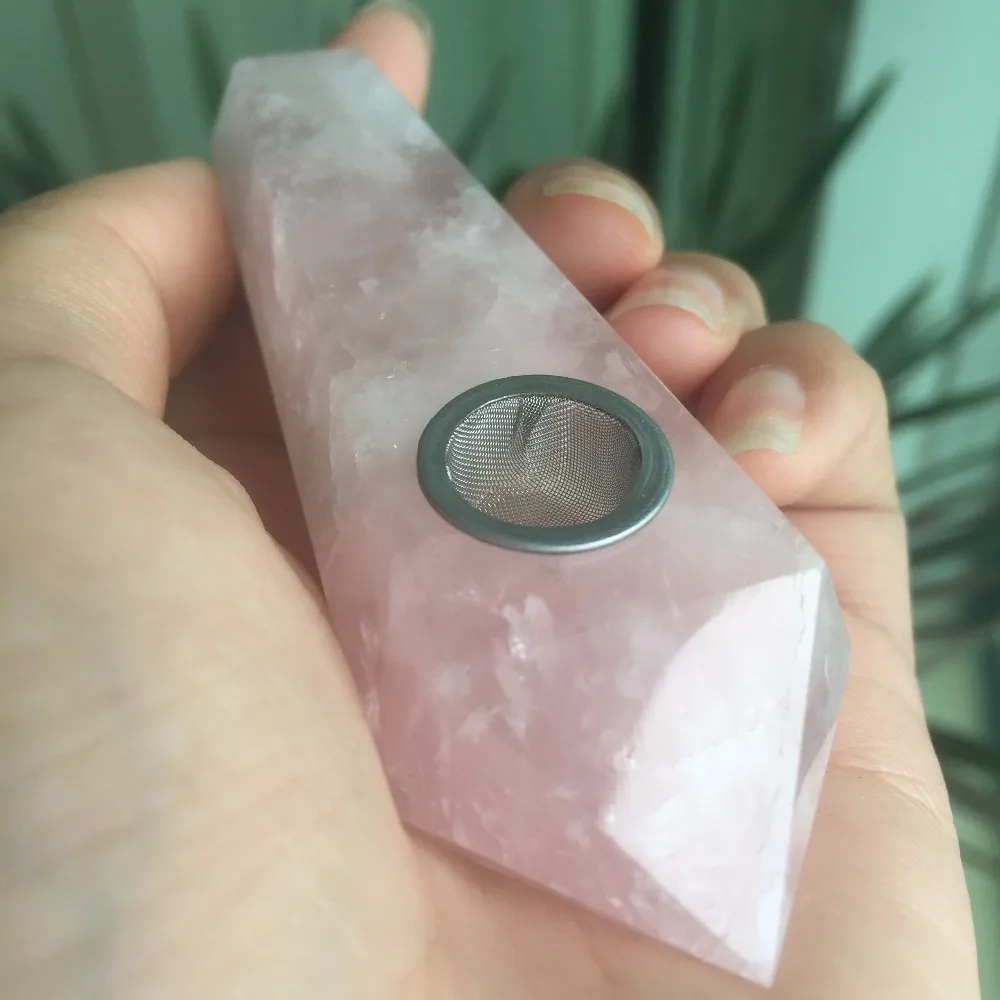 2019 модный дизайн натуральные портативные хрустальные Аметистовые табачные