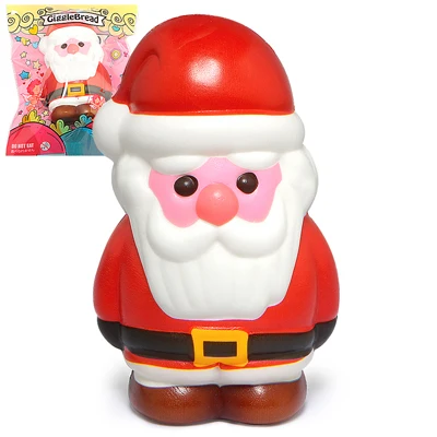 Santa Claus Рождество мягкими милые медленно расправляющиеся мягкие игрушки крем Ароматические снятие стресса игрушка детский подарок - Цвет: Santa Claus