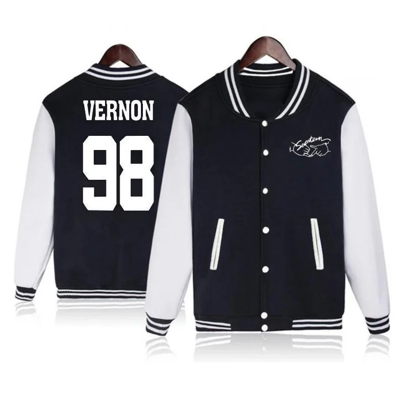 Vsenfo KPOP 17 Толстовка для мужчин и женщин Hoshi Joshua Vernon Wonwoo Woozi Album Thy K-Pop Seventeen17 Толстовка для девочек и мальчиков