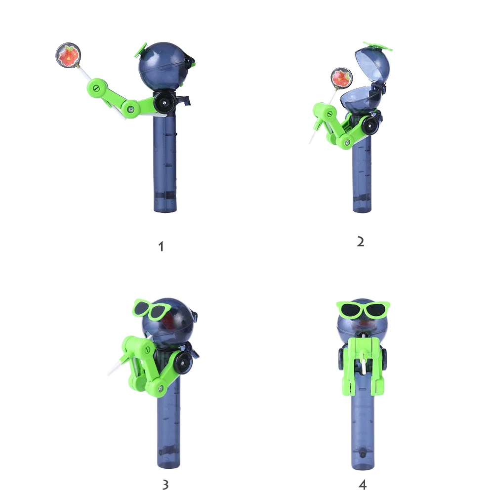 Фигуры для детей игрушки креативные антистресс роботы конфеты Ollipops держатель