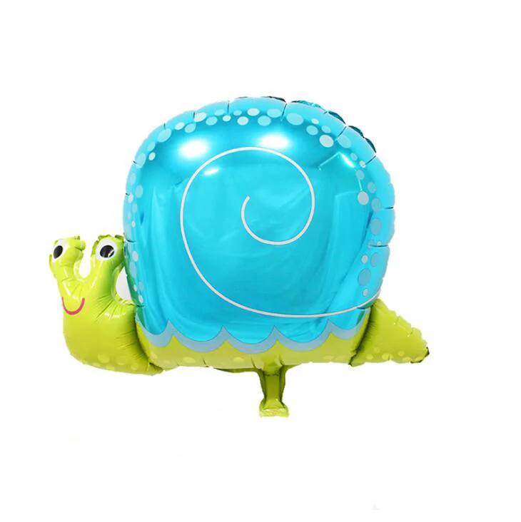 Мини Лягушка Божья коровка Улитка пчела алюминиевый воздушный шар украшения для