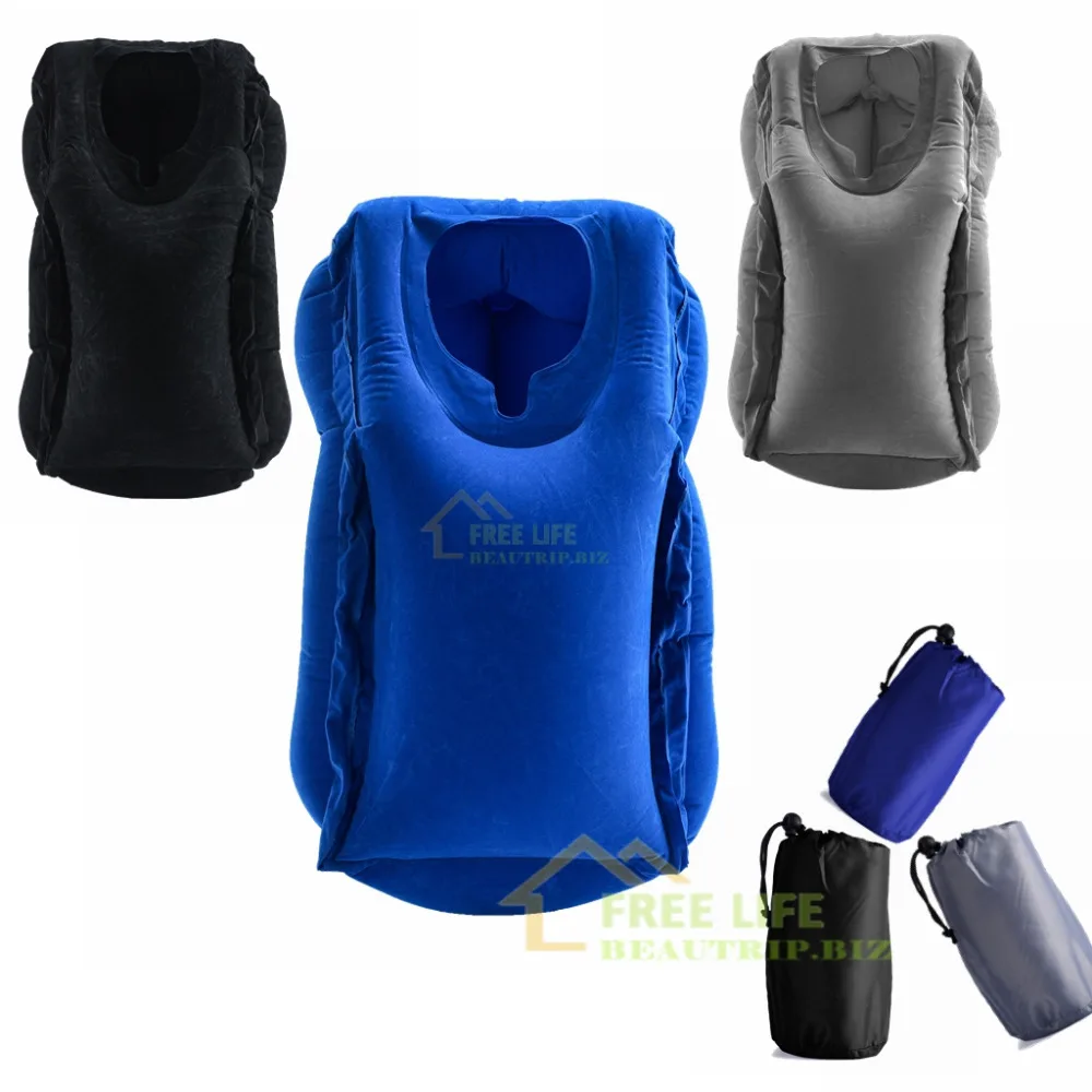 2017 самой разнообразной и инновационный надувная подушка для путешествий на