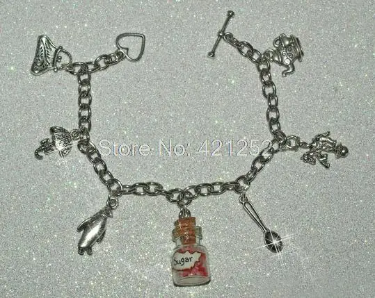 10 шт. браслеты с шармами Мэри поппин | Украшения и аксессуары