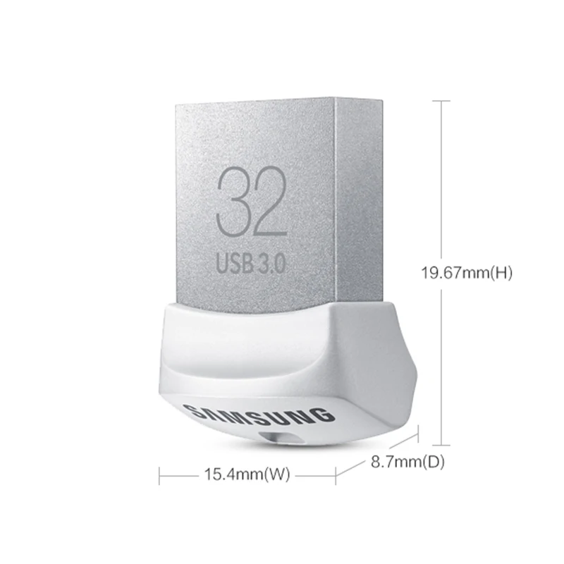 Samsung USB флэш диск 32 г 64 128 3.0 металла творческий мини накопитель крошечный Pendrive