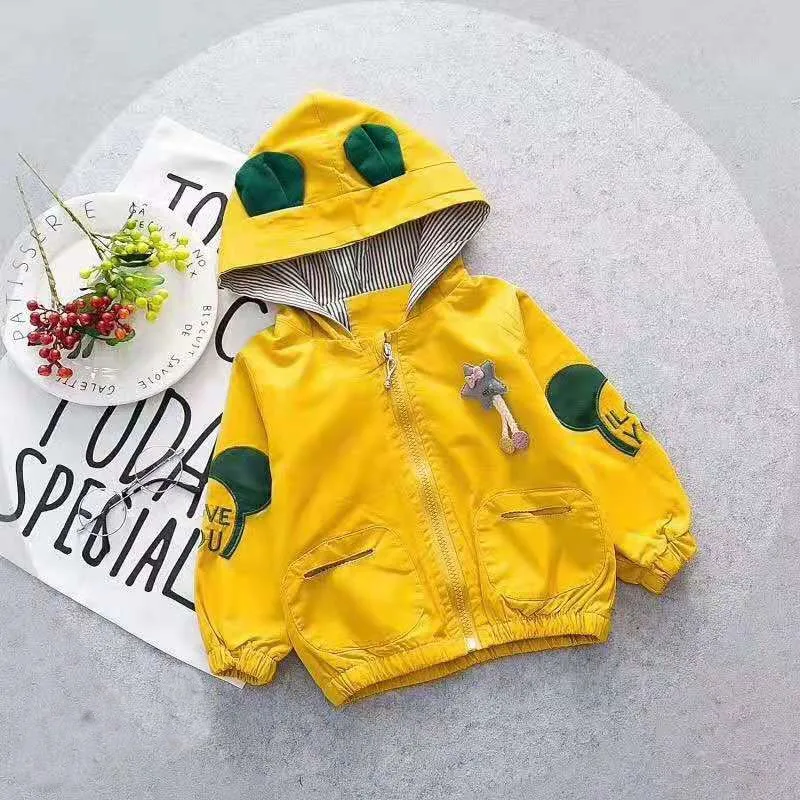 Новое поступление 2019 года пальто для маленьких мальчиков Топ на молнии с