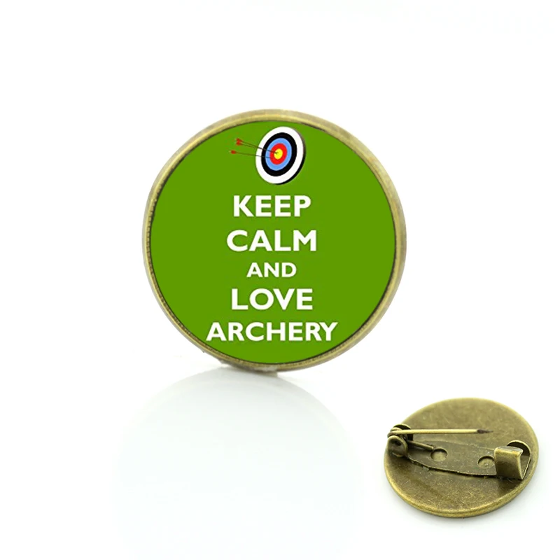 Брошь для стрельбы из лука JWEIJIAO «I Love», винтажная бижутерия для мужчин и женщин, высококачественная повседневная спортивная брошь для влюбленных, значок на булавке SP294