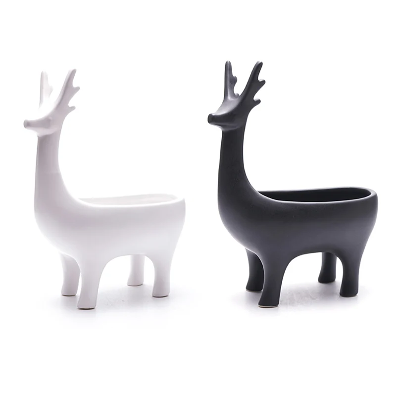 Скандинавский креативный поднос для хранения оленей Подарочный Ключ коробка
