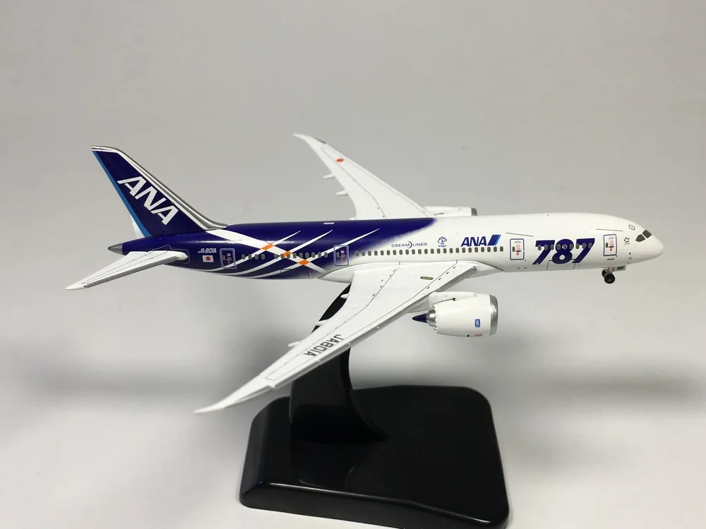 Hogan 1:500 ANA Boeing B787 8 JA801A Dreamliner литье под давлением модель самолета|diecast model airplane|diecast