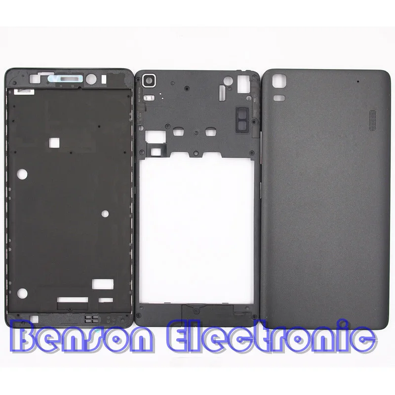 Новая передняя рамка BaanSam средняя задняя крышка аккумулятора для Lenovo K3 NOTE K50-T5 A7000