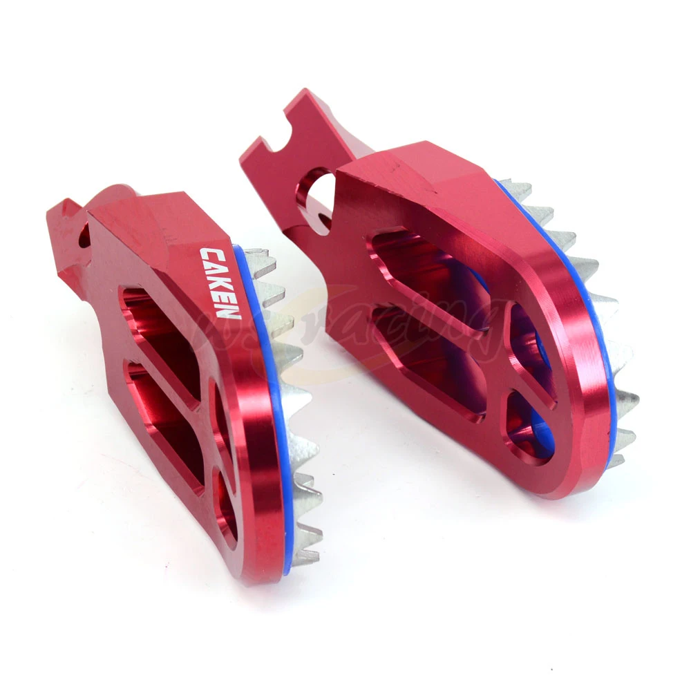 Мотоцикл заготовка MX широкий подножки педали отдых для HONDA CRF250X CRF450X CRF250R CRF450R CR125