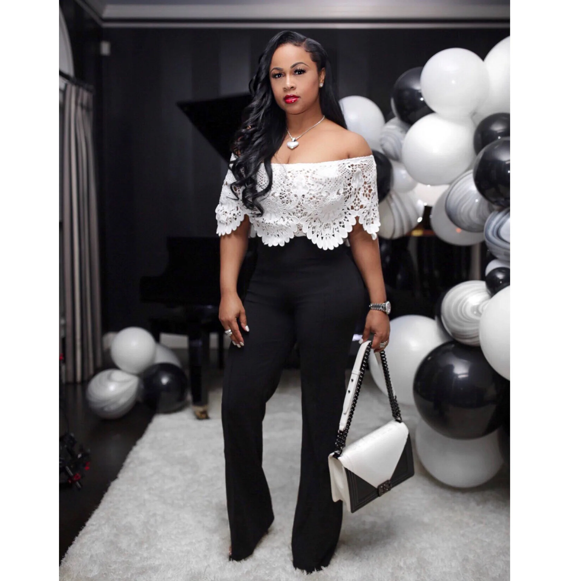 Body Polyester Vadim Women Special Offer Real Catsuit 2019 Summer Women's Clothing Lace One-piece Collar Jumpsuit Dames Zomer | Женская