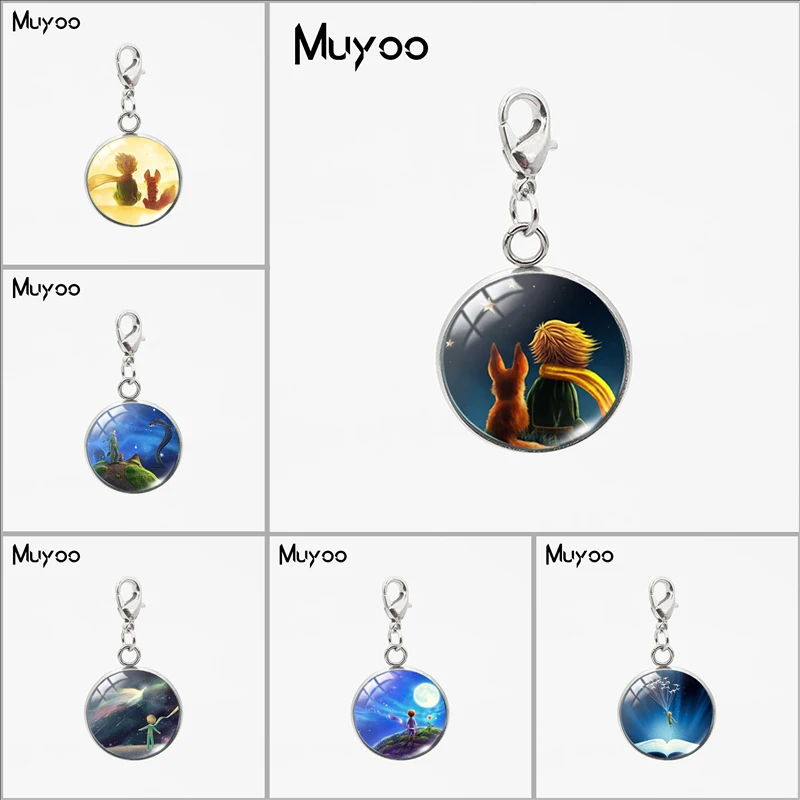 Новинка 2019 модные круглые подвески Маленького принца ювелирные изделия
