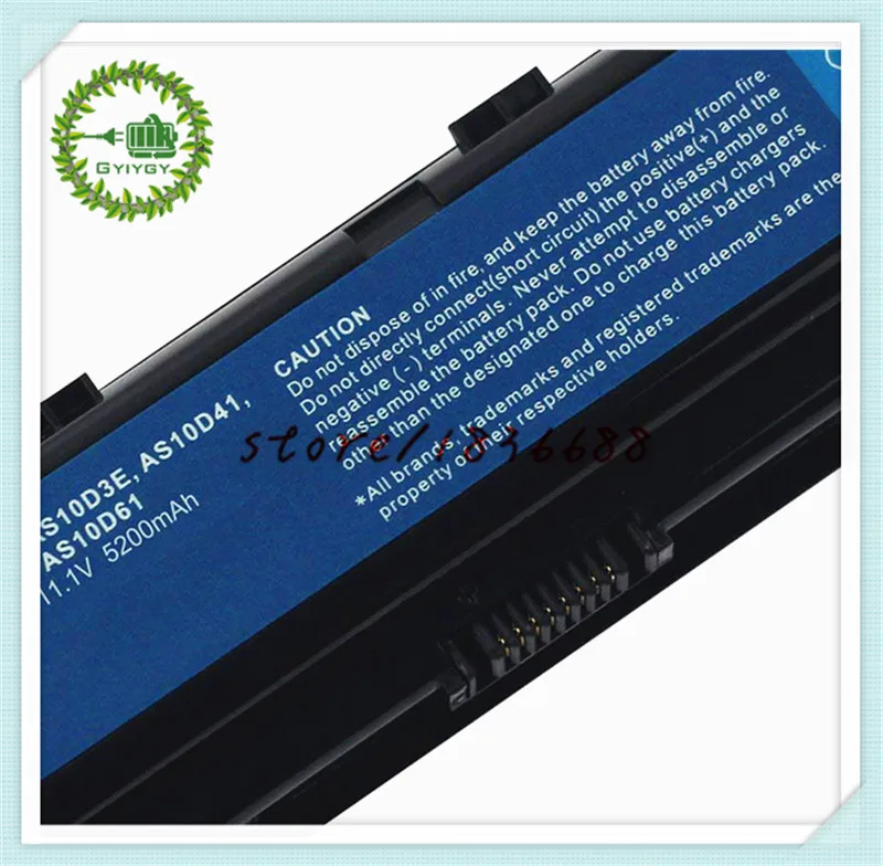 GYIYGY 6 батарея для Acer TravelMate 4370 4740G 5340 6495 AS10D3E AS10D75 AS10D41 AS10D73 AS10D71 AS10D51 AS10D31 | Компьютеры и