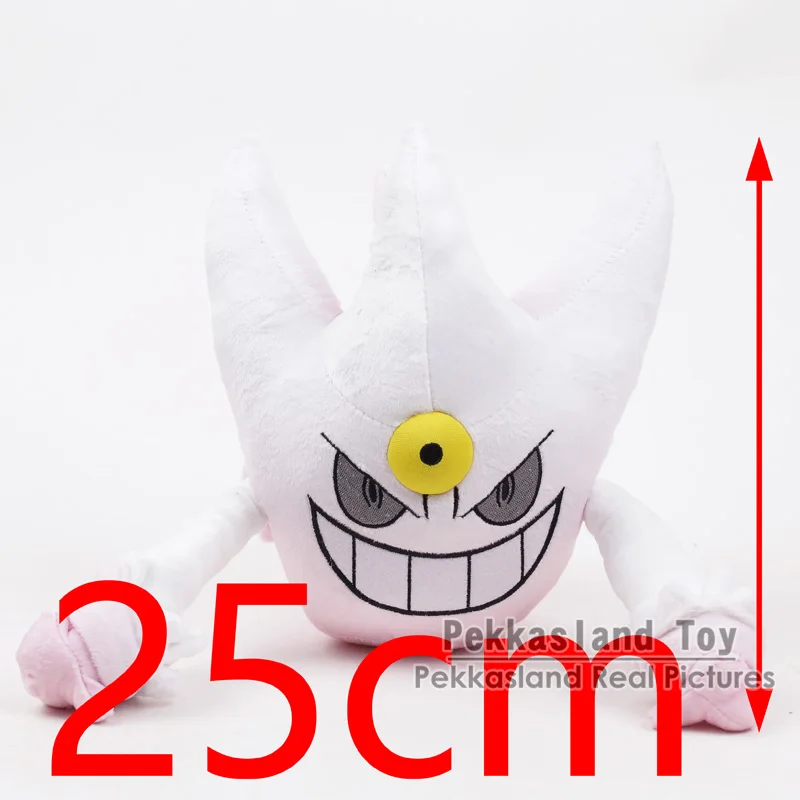 Мега Gengar аниме мультфильм плюшевая игрушка монстр мягкие Aniaml кукла 25 см/16 см 2 цвета