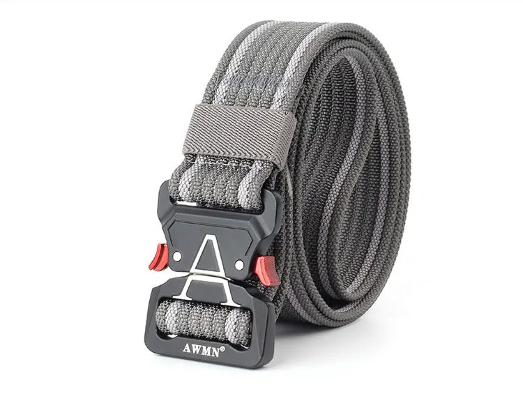 Army Military Tactical Belt New Outdoor 125cm Cobra Alloy Buckle Nylon Casual Combat Belt Men Women Training Belt AE103