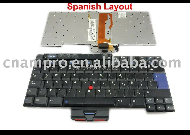 Подлинная новая клавиатура для ноутбука IBM Thinkpad G40 черный SP (испанский) Макет