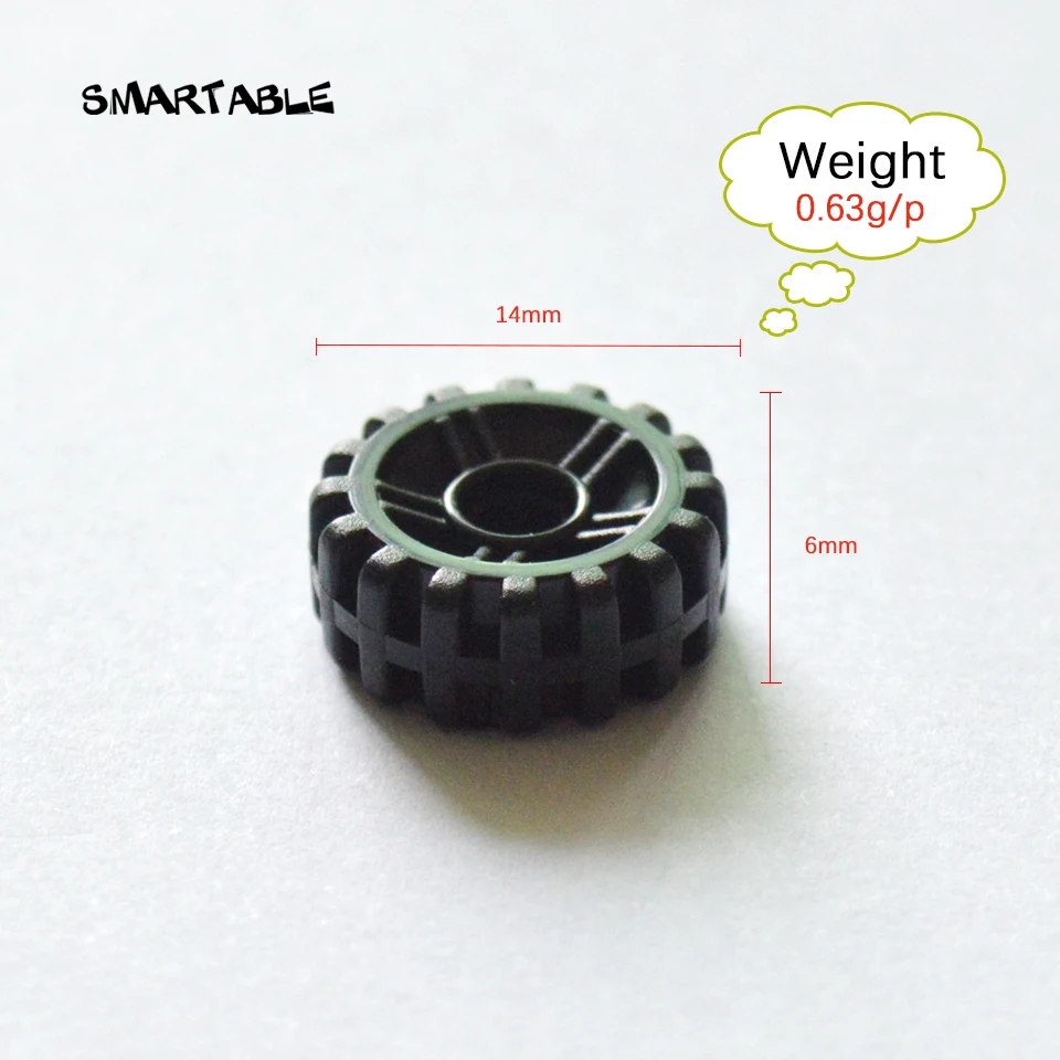 Запчасти для колёс Smartable на подставке строительные блоки игрушки сделай сам