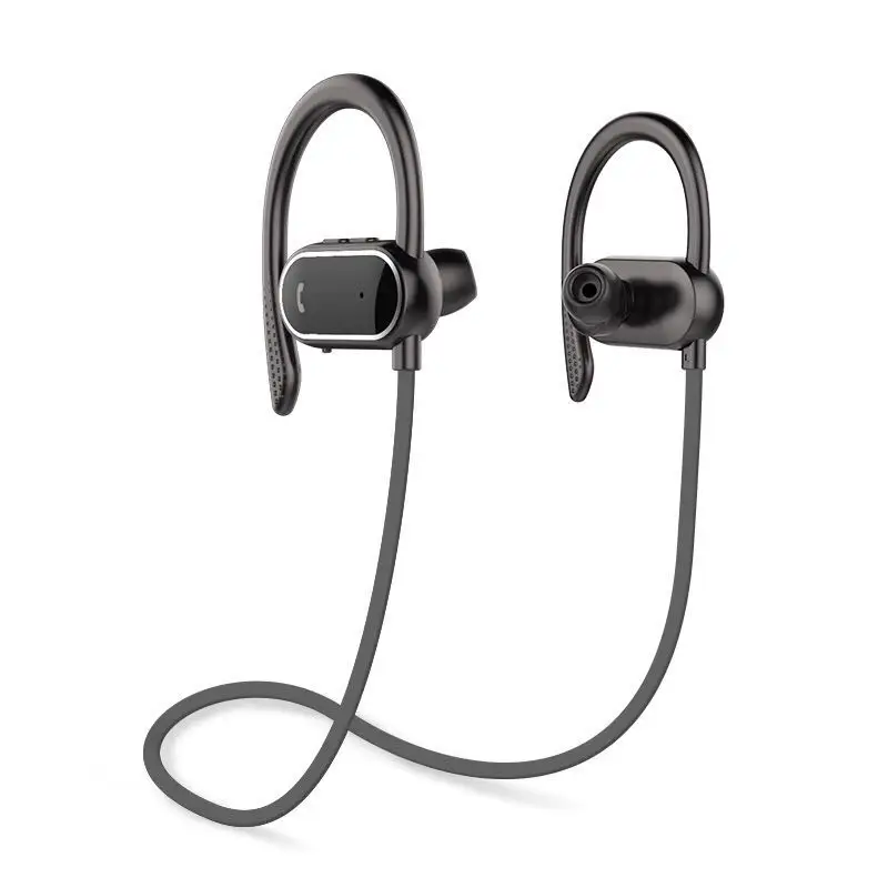 

Новая стерео Bluetooth-гарнитура с шагомером, Водонепроницаемая беспроводная Спортивная Bluetooth-гарнитура для бега, двойное шумоподавление