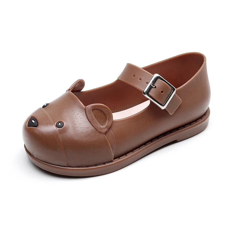 Новые мини Melissa желе сандалии медведь детская обувь мультфильм детские сандалии пляжная детская обувь melissa обувь