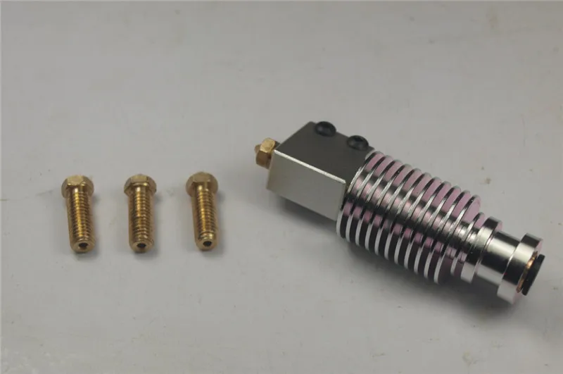 Комплект металлических насадок для 3D-принтера Reprap 1 75/3 мм 0 6/0 8/1 0/1 2 | Компьютеры и